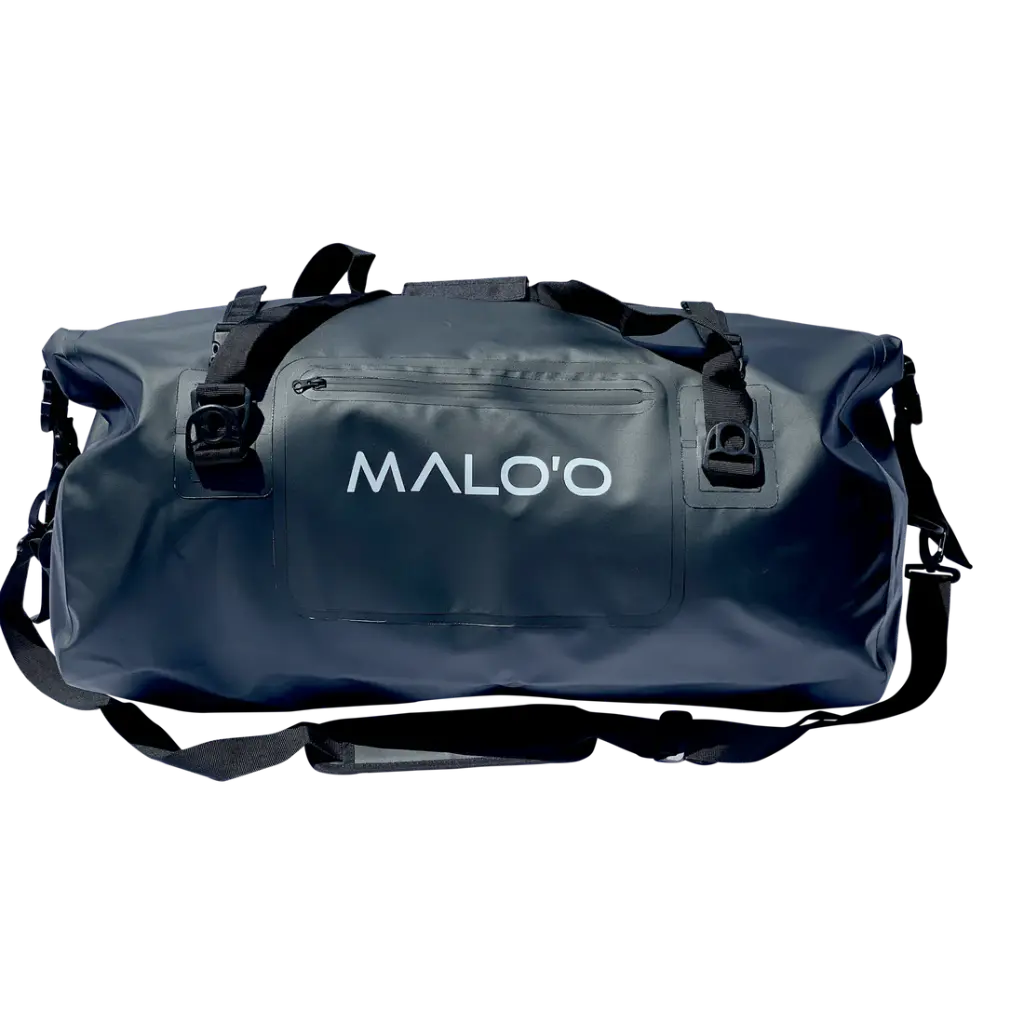Malo'o - DryPack Roll Top Duffle Bag 40L (Black)