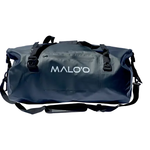 Malo'o - DryPack Roll Top Duffle Bag 40L (Black)