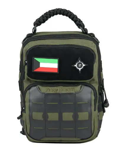 ZN Sling BAG - جنطة ظهر وصدر ويد 6 لتر (Olive Green)